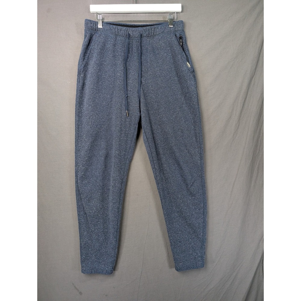 Eddie Bauer Lounge Mens Blue Heathered Jogger Sweatpants Size M 7741